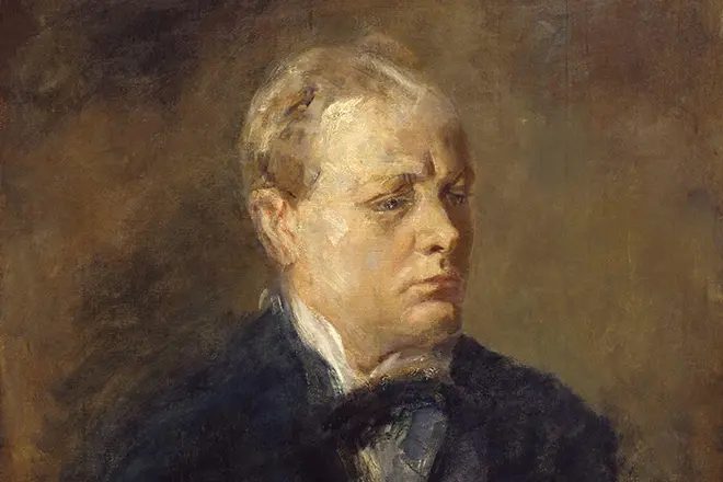 Winston Churchill portreti