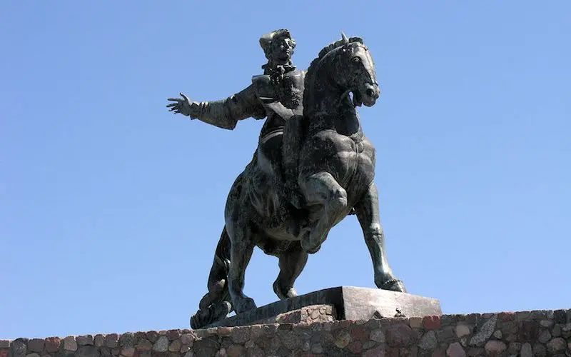 Monument till Empress Elizabeth Petrovna i Baltiysk
