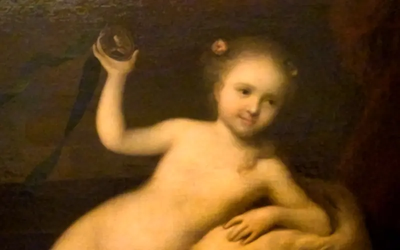 Elizabeth Petrovna as a child