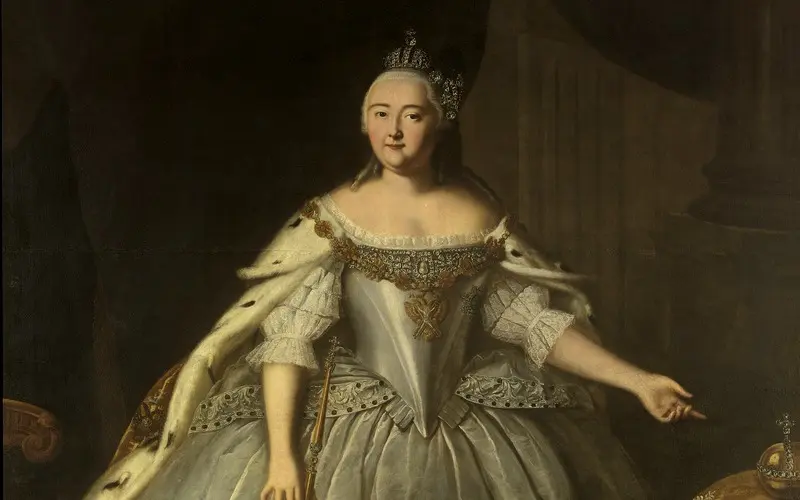 Empress Elizabeth Petrovna.