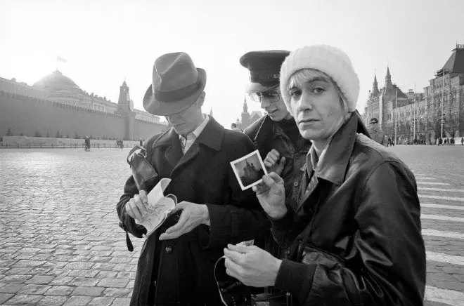 David Bowie és Iggy Pop Moszkvában