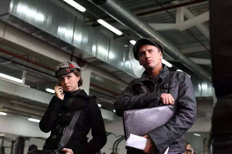 Олена Ніколаєва і Павло Прилучний (кадр із серіалу «Метод Фрейда»)