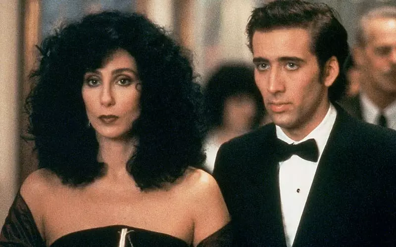 Cher和Nicholas Cage（来自影月的电影“）