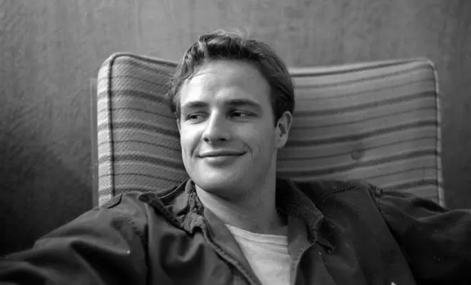 Marlon Brando í æsku