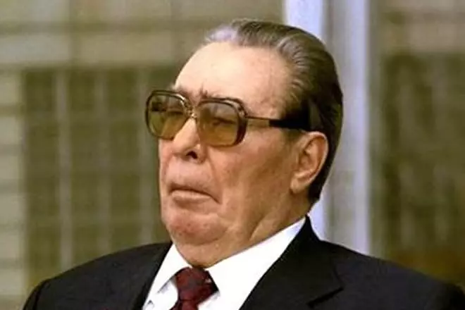 Leonid Brezhnev en la vejez