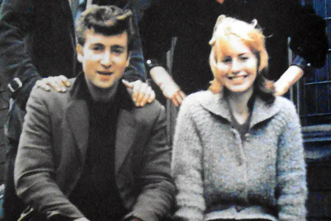 John Lennon en Cynthia Powell