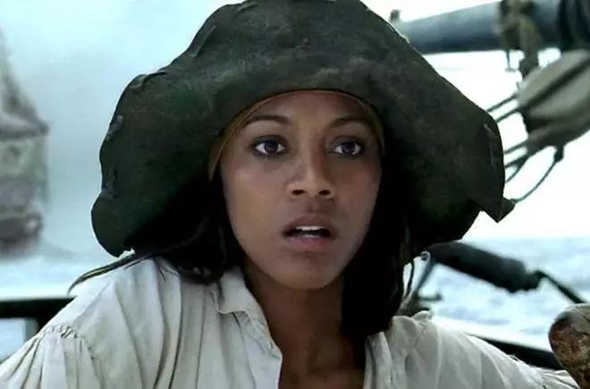 Zoe Siddan (frame út 'e film "Pirates of the Caribbean See: Fluch Of The Black Pearl")