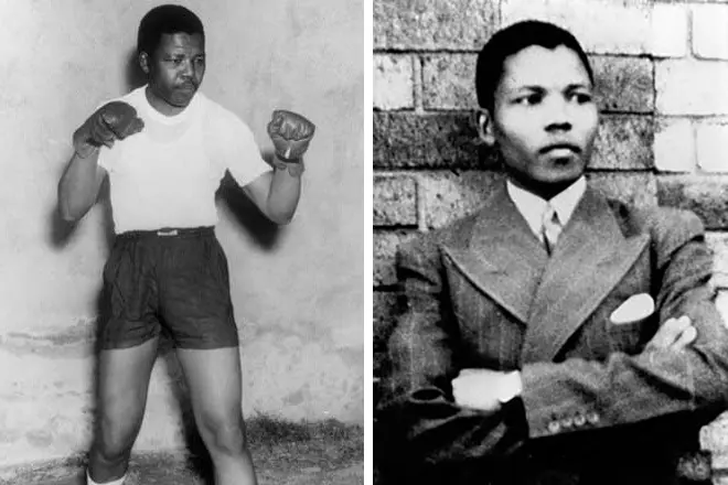 Nelson Mandela u mladosti