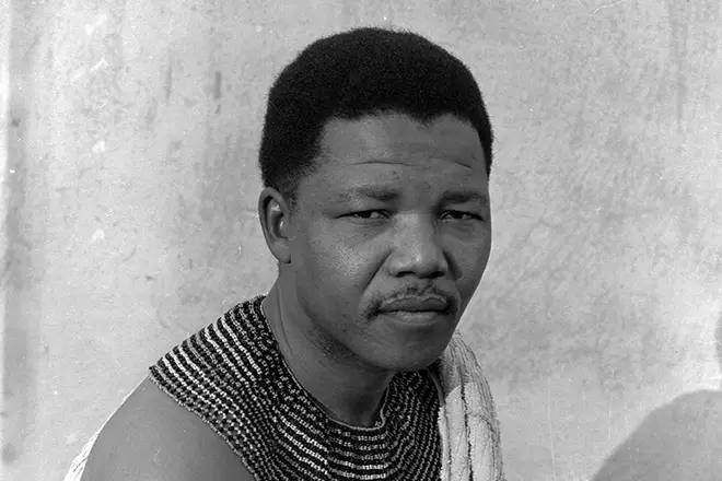 Nelsona Mandela jaunībā