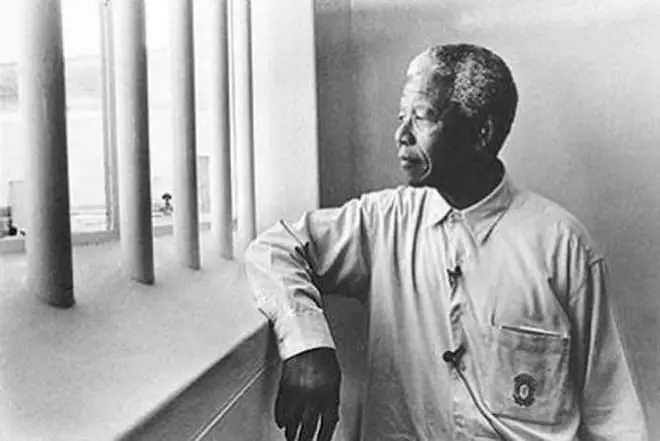 Nelson Mandela i fängelse