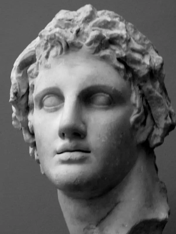 Alexander Macedonian - Portrett, ævisaga, persónulegt líf, orsök dauða, landvinninga