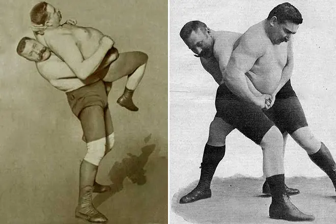 Wrestler Ivan Poddubny.