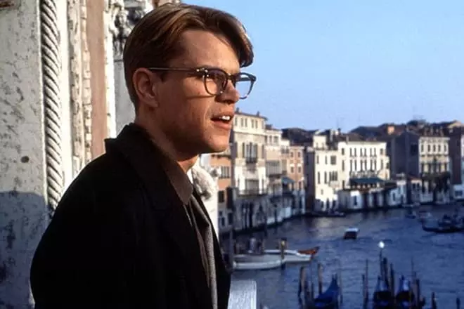 Matt Damon (Frame út 'e film "Talinted Mr. Ripley")