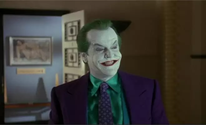 Jack Nicholson in der Rolle von Joker