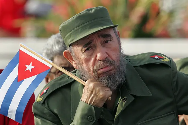 Kuuban johtaja Fidel Castro