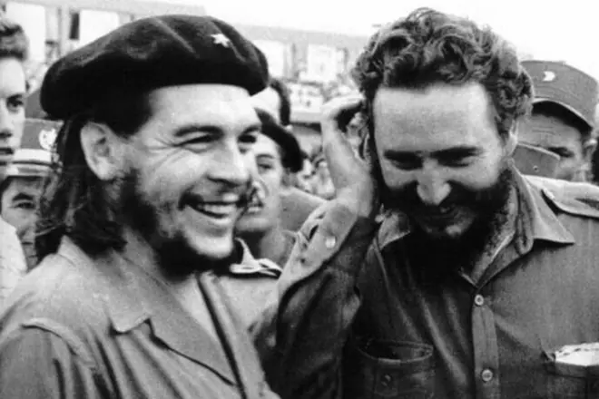 Che Guevara និង Fidel Caide Castro