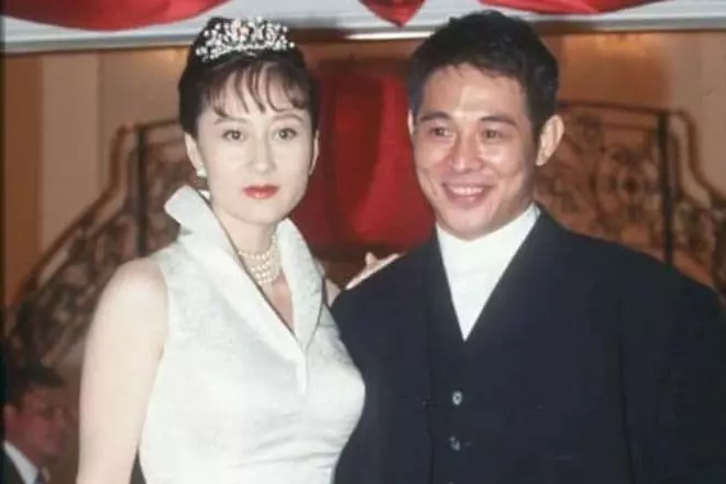 Jet Li ir jo žmona Nina Lee Chi