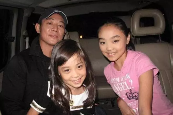 Џет Ли со ќерки