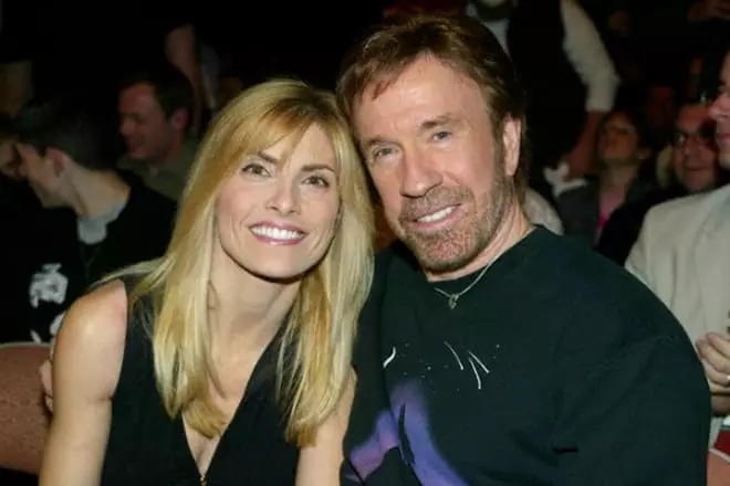 Chuck Norris s manželkou Gina