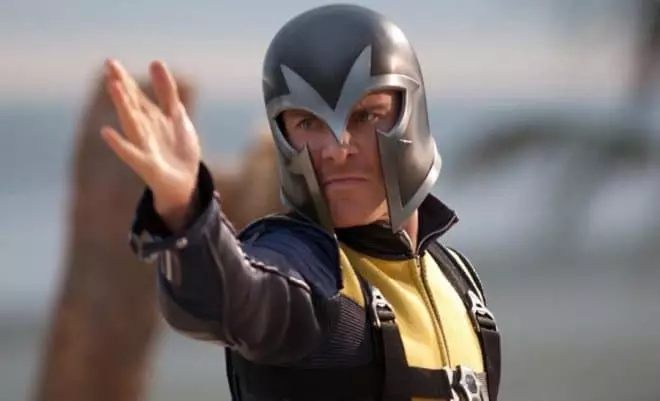 Майкл Фассбендер в ролі Магнето (кадр з фільму «Люди Ікс: Перший клас»)