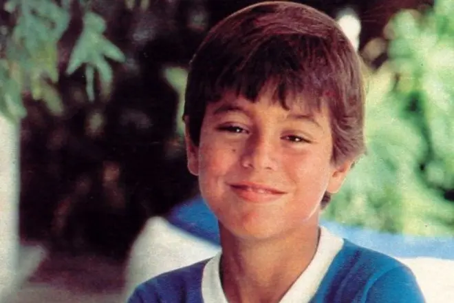 Enrique Iglesias în copilărie