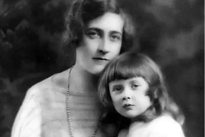 Agatha Christie s mojom kćeri