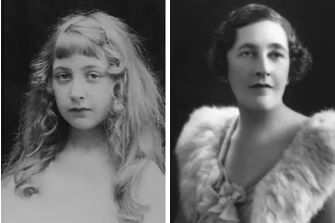 Agatha Christie en infancia e mocidade