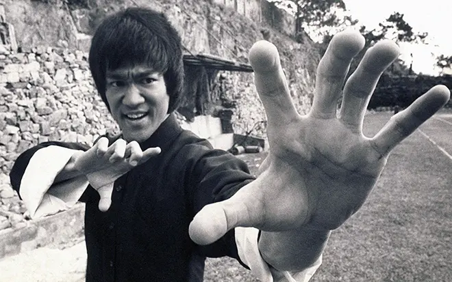 Bruce Lee lehrte Kung Fu
