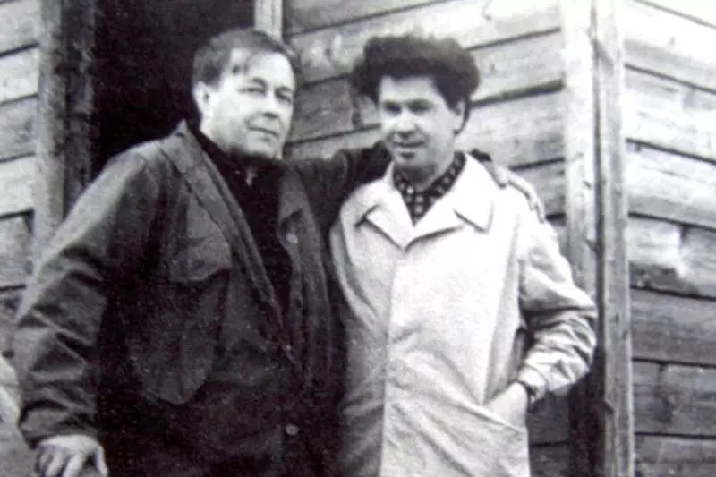 Alexander Solzhenitsyn en Boris Mozhav