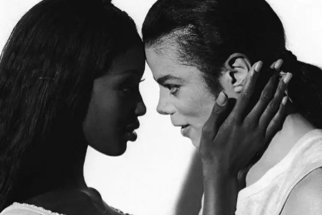 Michael Jackson und Naomi Campbell