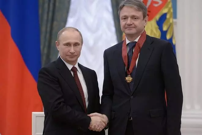 Vladimir Putin and Alexander Tkachev