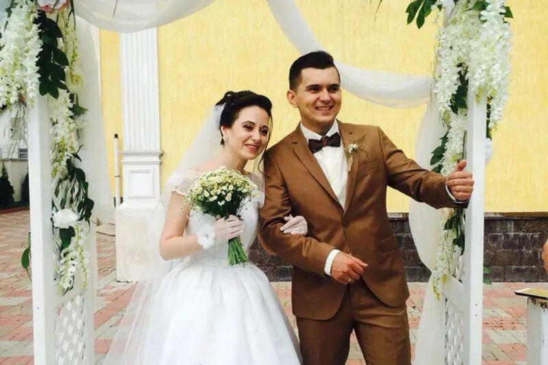 Daria Mityicashvili ja aviomies Roman Orlov