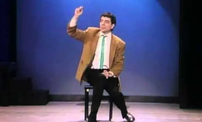 Rowan Atkinson in de show