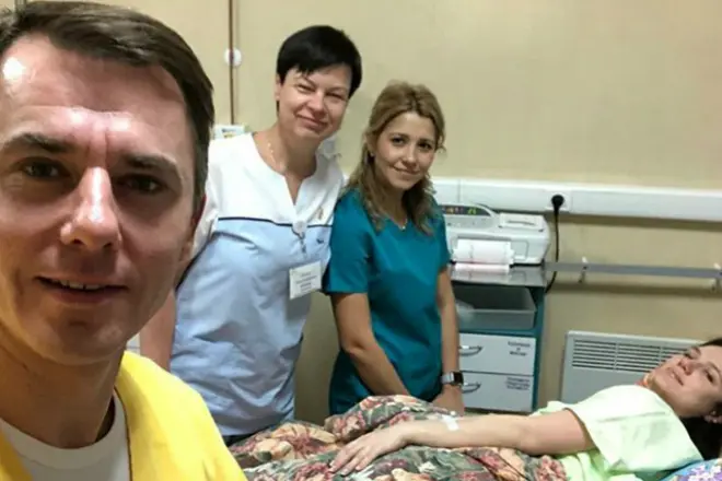 I början av 2019 födde Kristina Brodskaya ett tredje barn