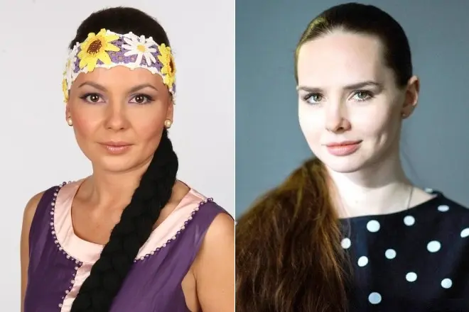 Tatyana Morozova och Elena Nikolaev är liknande