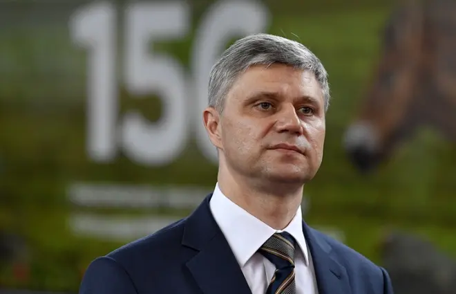 Krievijas dzelzceļu vadītājs Oļegs Belozerovs