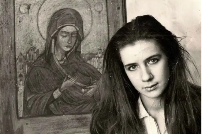 Nika Beloterkovskaya in der Jugend