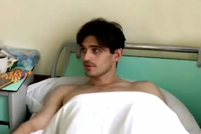 Vasily Stepanov in het ziekenhuis