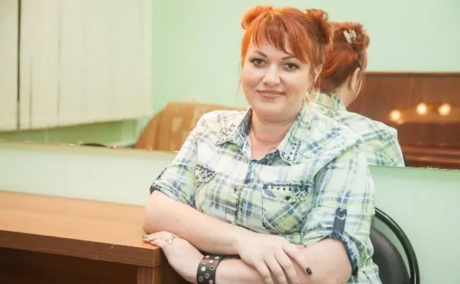 Olga Kartunova terus menurunkan berat badan