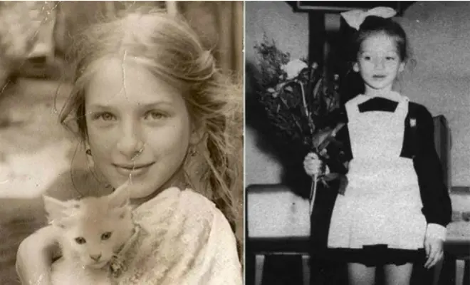伊琳娜格林瓦在童年时期