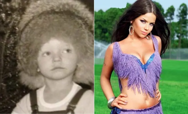 Singer Bianca v detstve a teraz