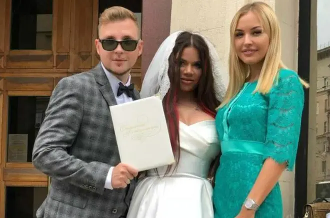 Bryllup Bianchi og Roman Bezrukova
