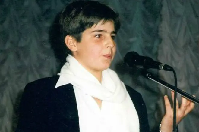 Vladimir Dantes nell'infanzia