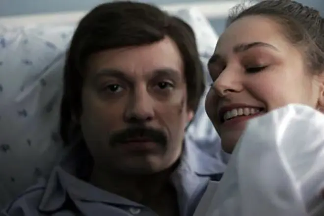 Sergey Chonishvili and Glafira Tarkhanov in the film