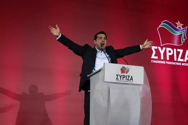 सिरीज़ा में एलेक्सिस Tsipras