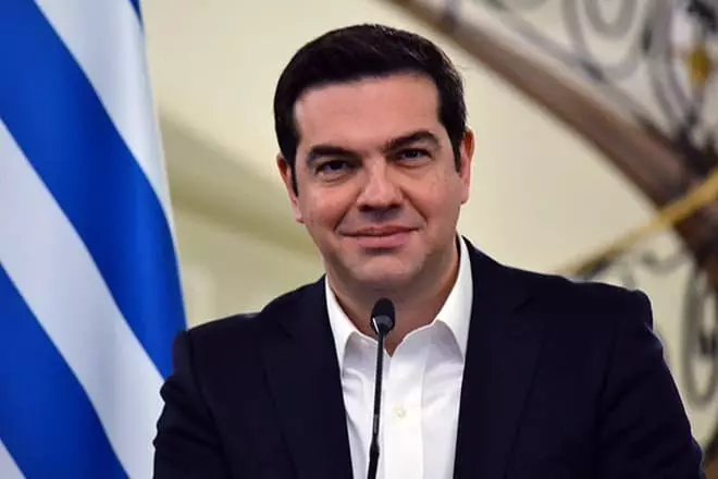 राजनीतिज्ञ एलेक्सिस Tsipra।