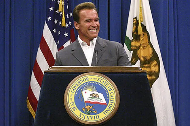 Arnold Schwarzenegger是加利福尼亞州的州長