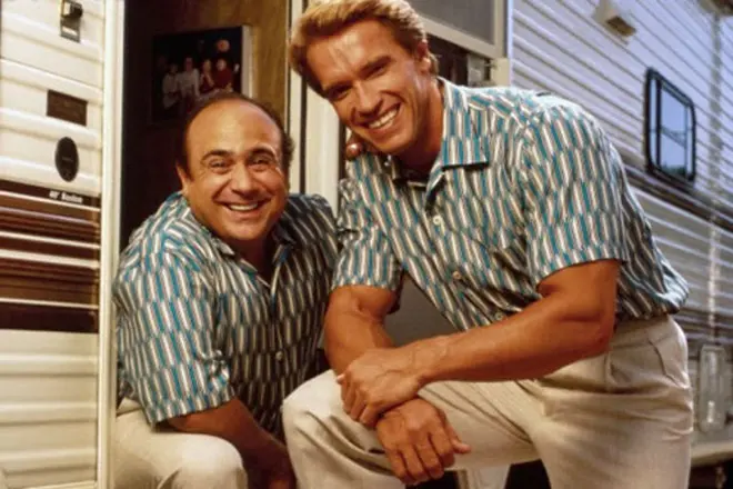 Arnold Schwarzenegger和Danny de Vito