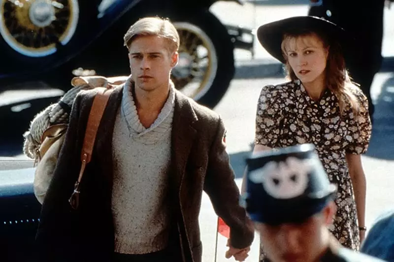 Ingeborg Dapkin en Brad Pitt Frame Fan 'e film "sân jier yn Tibet")