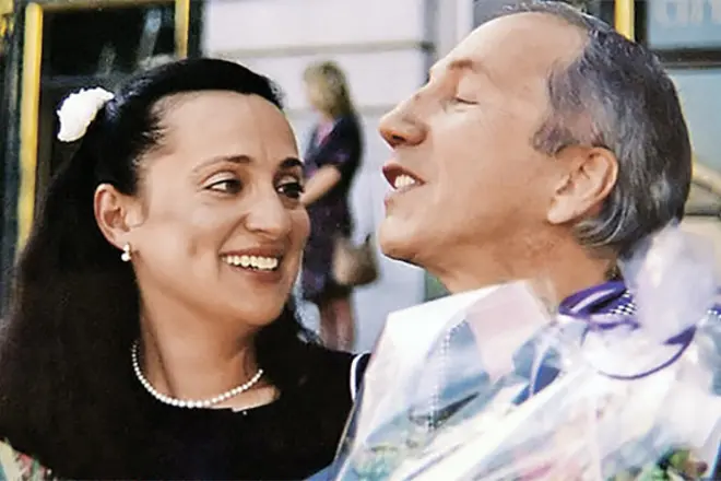 Савелій Крамаров з дружиною